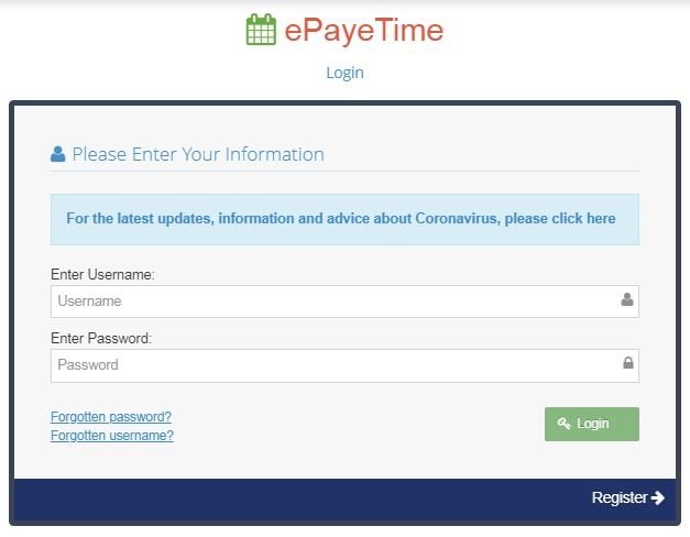 e pay slip online