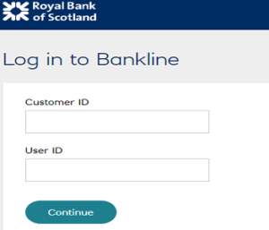 RBS bankline login