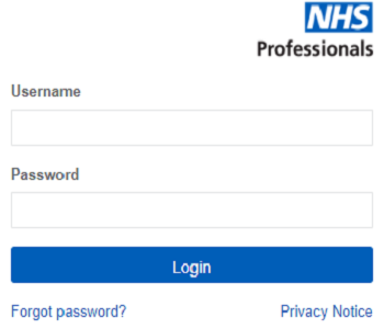 nhsp login