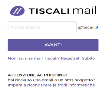 tiscali mail