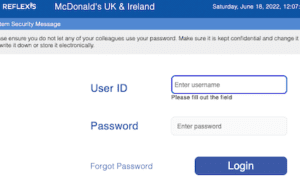 My Schedule Mcdonalds Login @mcduk.reflexisinc.co.uk