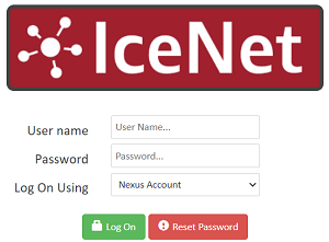 IceNet Iceland log on