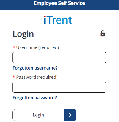 iTrent Payslips Login