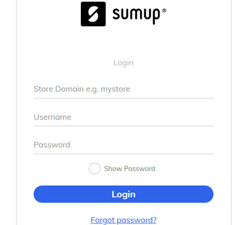 goodtill login sumup pos