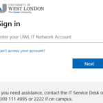 UWL Portal student login