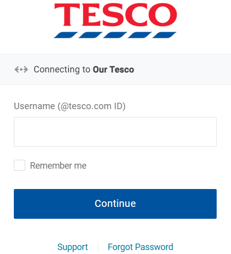our tesco colleague login